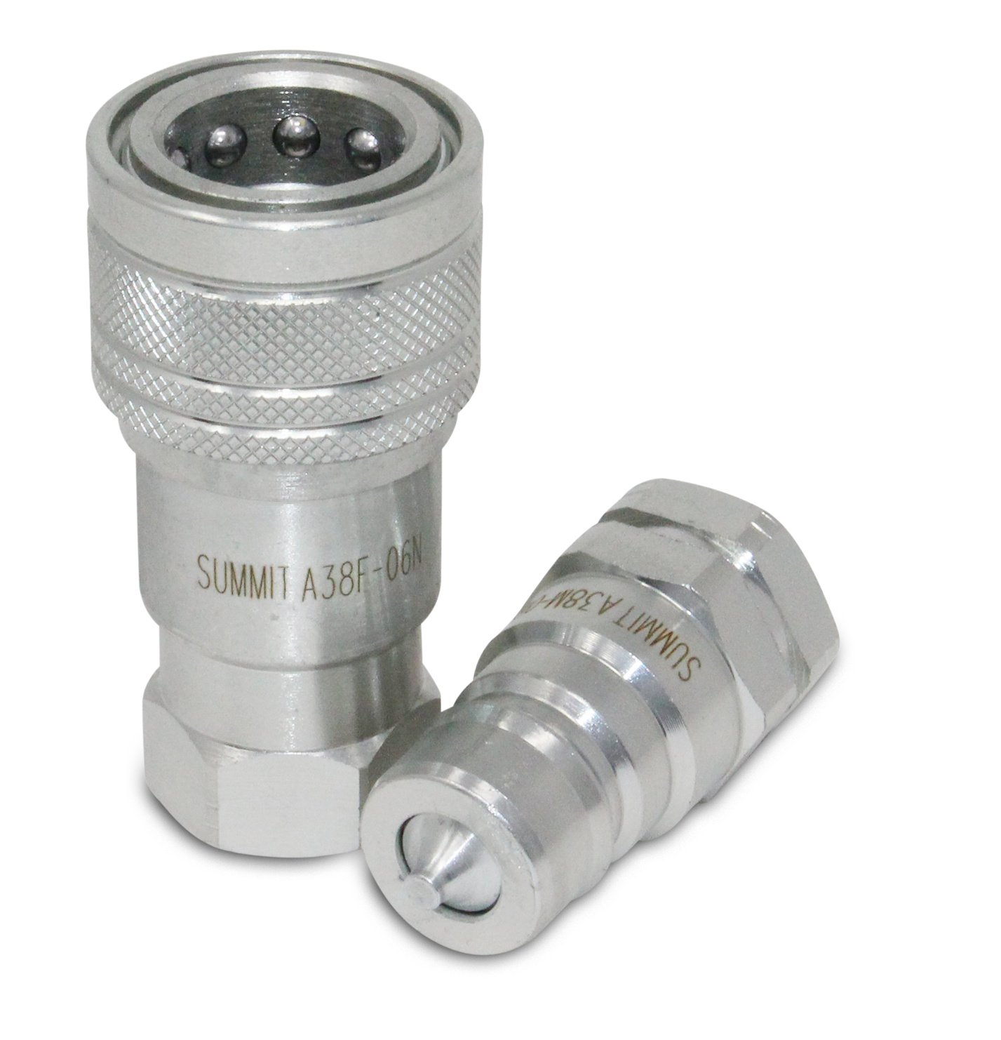 (ノクタ) Amazon.com: 3/8″ NPT ISO 7241-A Quick Disconnect Hydraulic Coupler